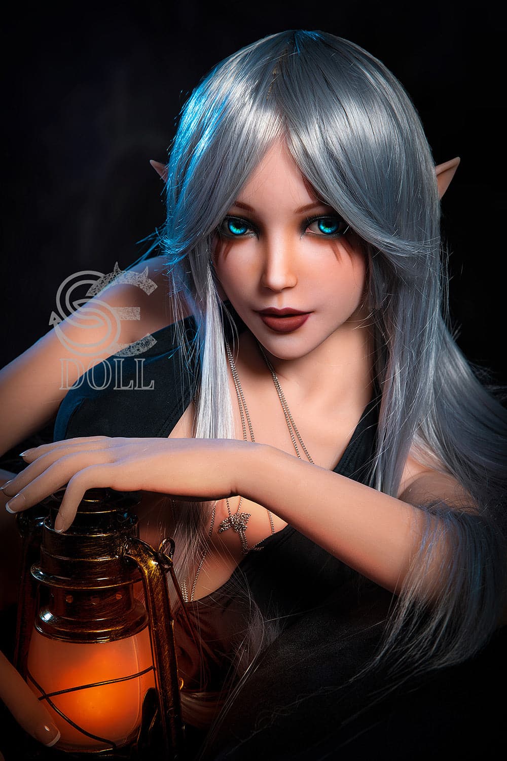US In Stock-150cm/4 ft 11 in E-Cup Fairy Elf Anime Fantasy Sex Doll - Samantha.F (Elsa) - Image 6