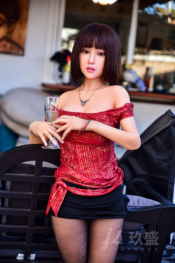 150cm/4ft11 D-cup Asian Silicone Head Sex Doll - #6 Lily - Image 6