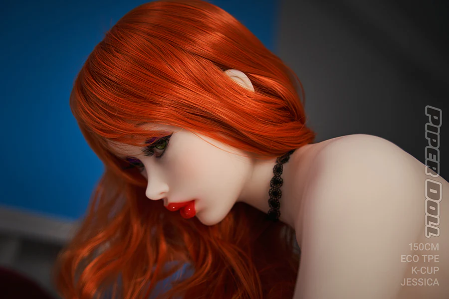 150cm/4ft11 Huge Breast|Tits K-cup Anime TPE Sex Doll - Jessica - Image 45