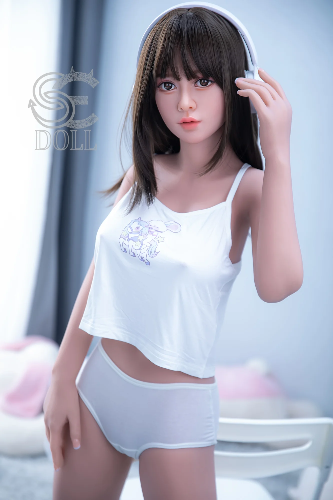151cm/4ft11 E-cup Realistic Cute Asian Sex Doll Head #010 - Kiko.A - Image 3