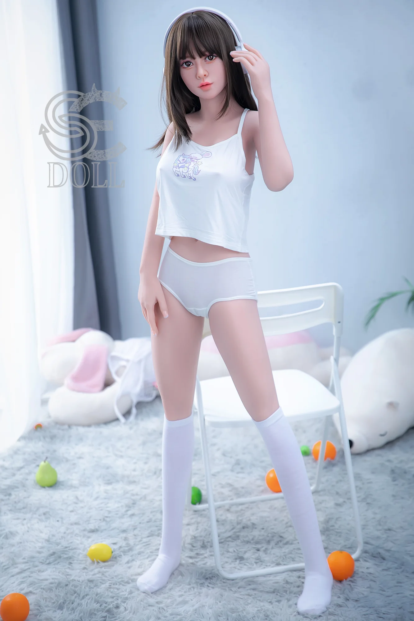 151cm/4ft11 E-cup Realistic Cute Asian Sex Doll Head #010 - Kiko.A - Image 4