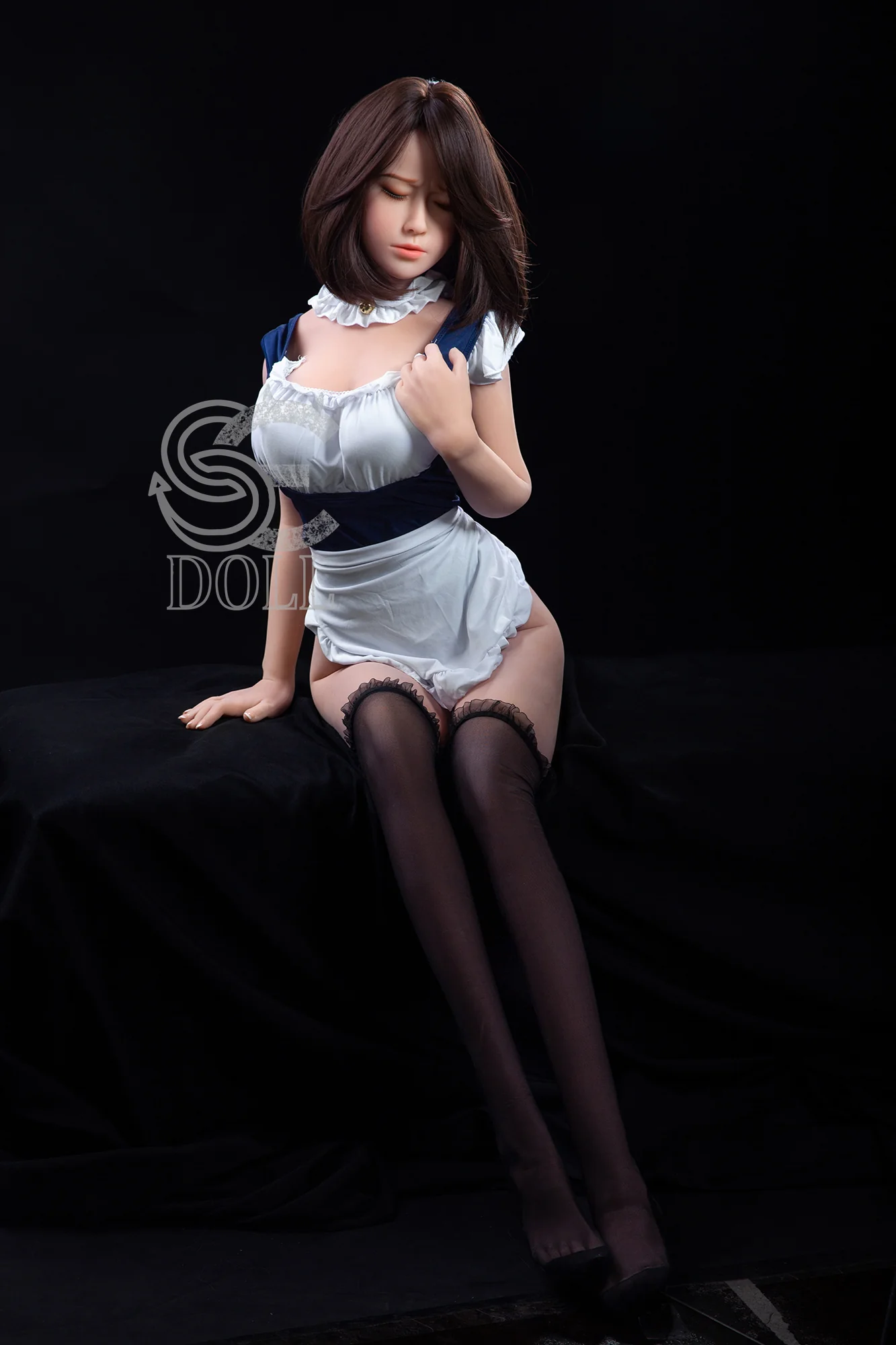 151cm/4ft11 E-cup Realistic Cute Asian Sex Doll Head #073 - Lilith.A - Image 7
