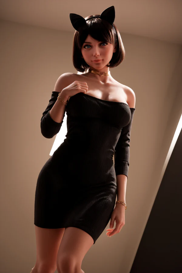 151cm/4ft11 F-Cup BBW Big Booty Hybrid Sex Doll #AB17 - Image 7