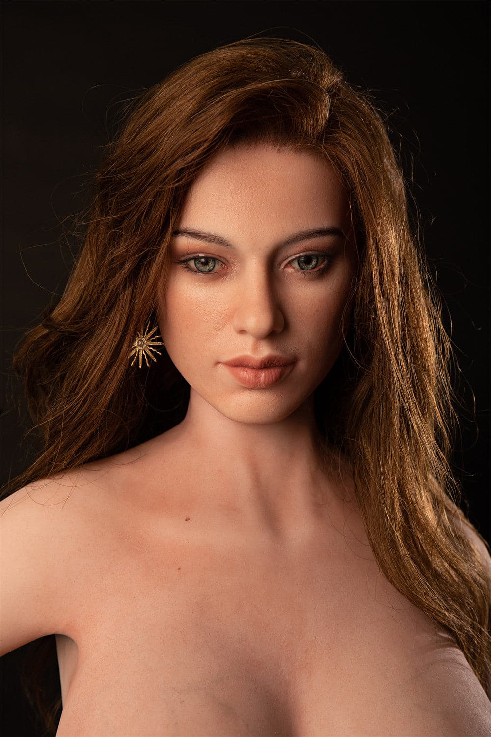 156cm/5ft1 E-cup Big Breast Silicone Head Sex Doll – Emeline - Image 9