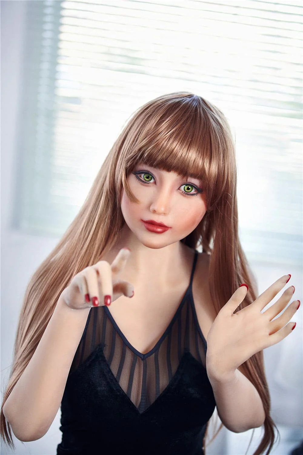 163cm/5ft4 C-Cup Blonde American Lifelike Sex Doll with #74 Head - Saya - Image 5