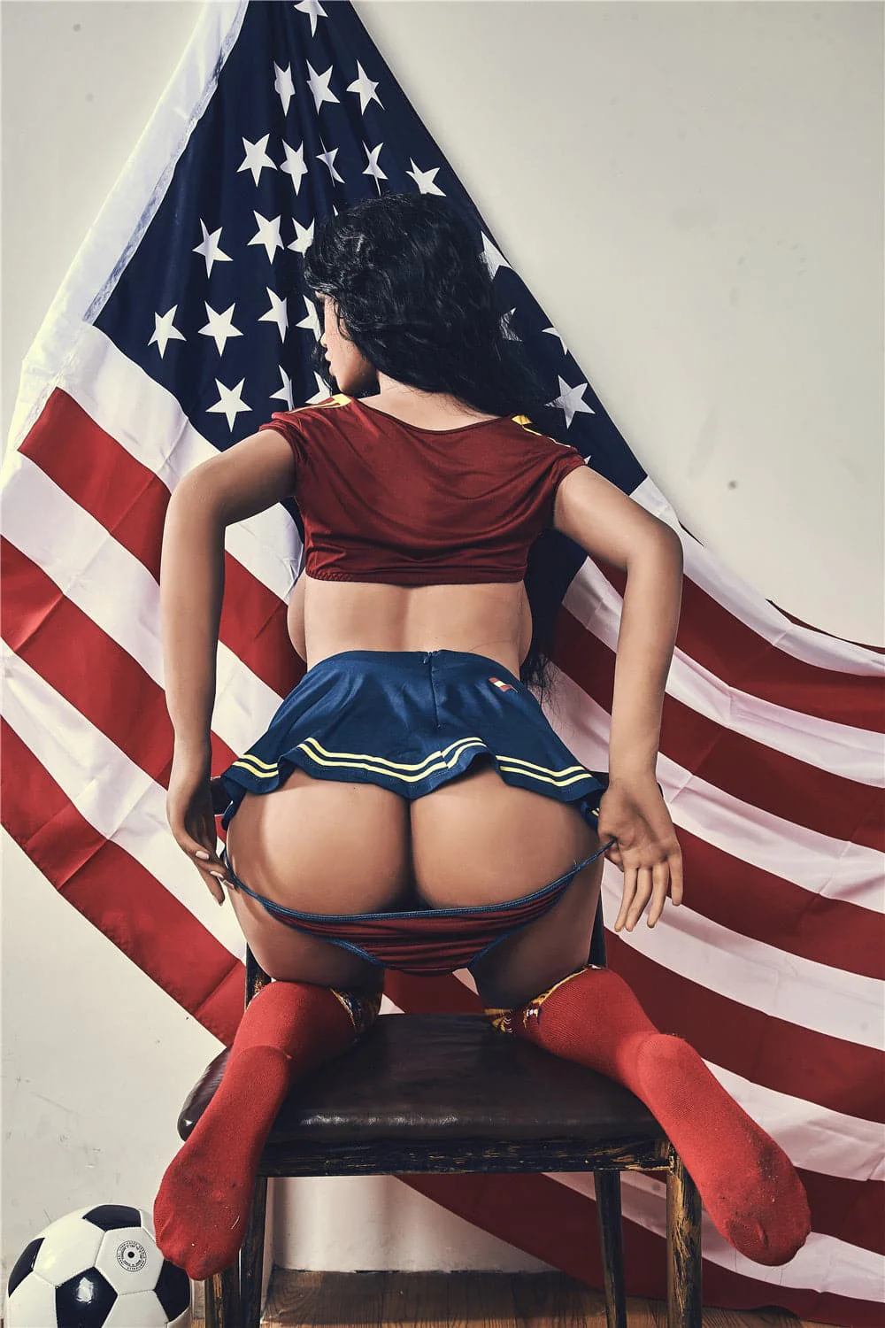 163cm/5ft4 C-Cup Super Sexy Cheerleader Sex Doll with #56 Head - Jane - Image 7