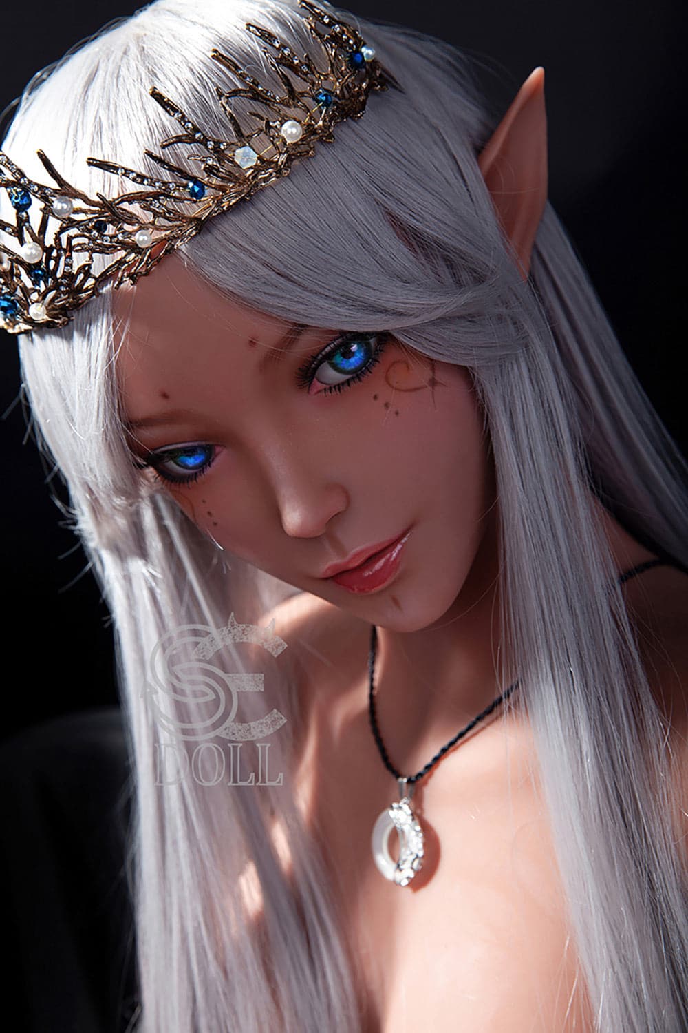 US In Stock-150cm/4ft Alien 11 D-Cup Anime Elf Princess Sex Doll - Image 6