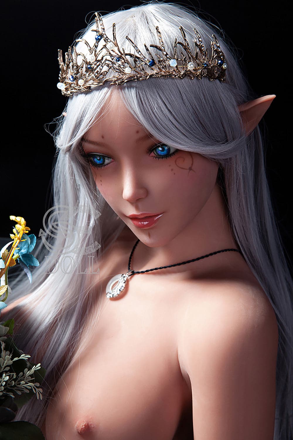 US In Stock-150cm/4ft Alien 11 D-Cup Anime Elf Princess Sex Doll - Image 7