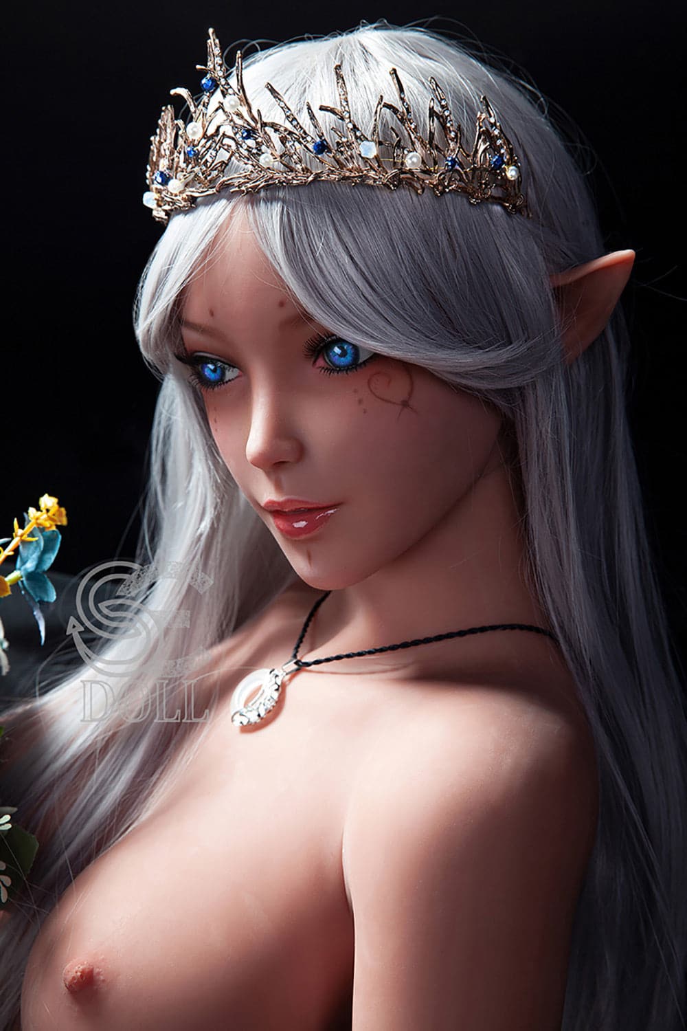 US In Stock-150cm/4ft Alien 11 D-Cup Anime Elf Princess Sex Doll - Image 8