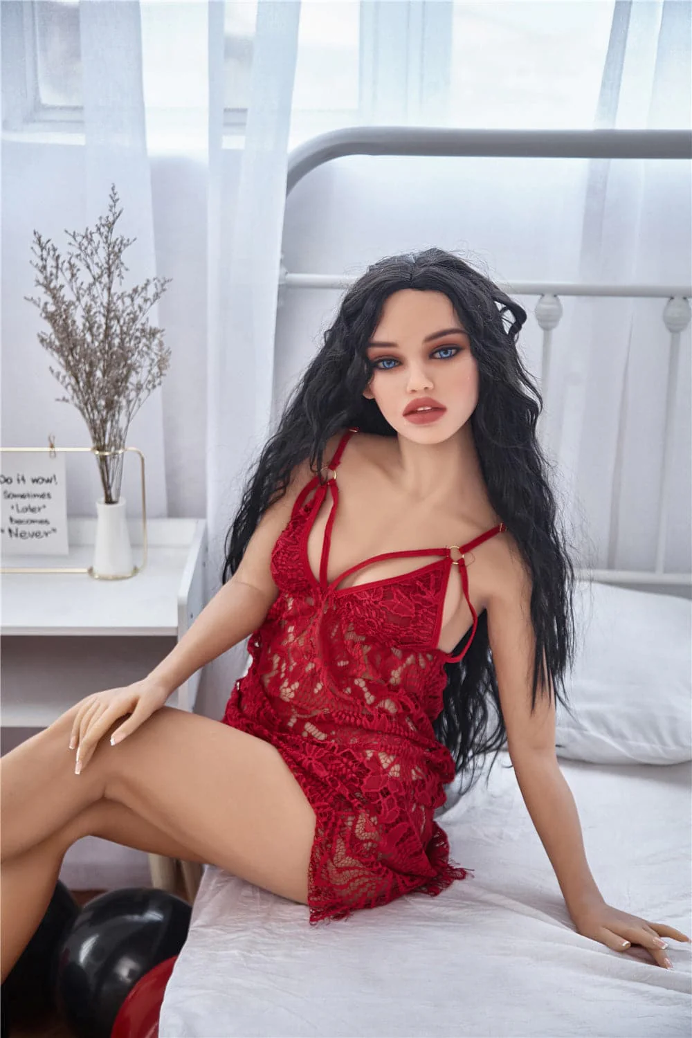 150cm/4ft11 B-Cup Latina Skinny TPE Sex Doll with #56 Head - Image 4