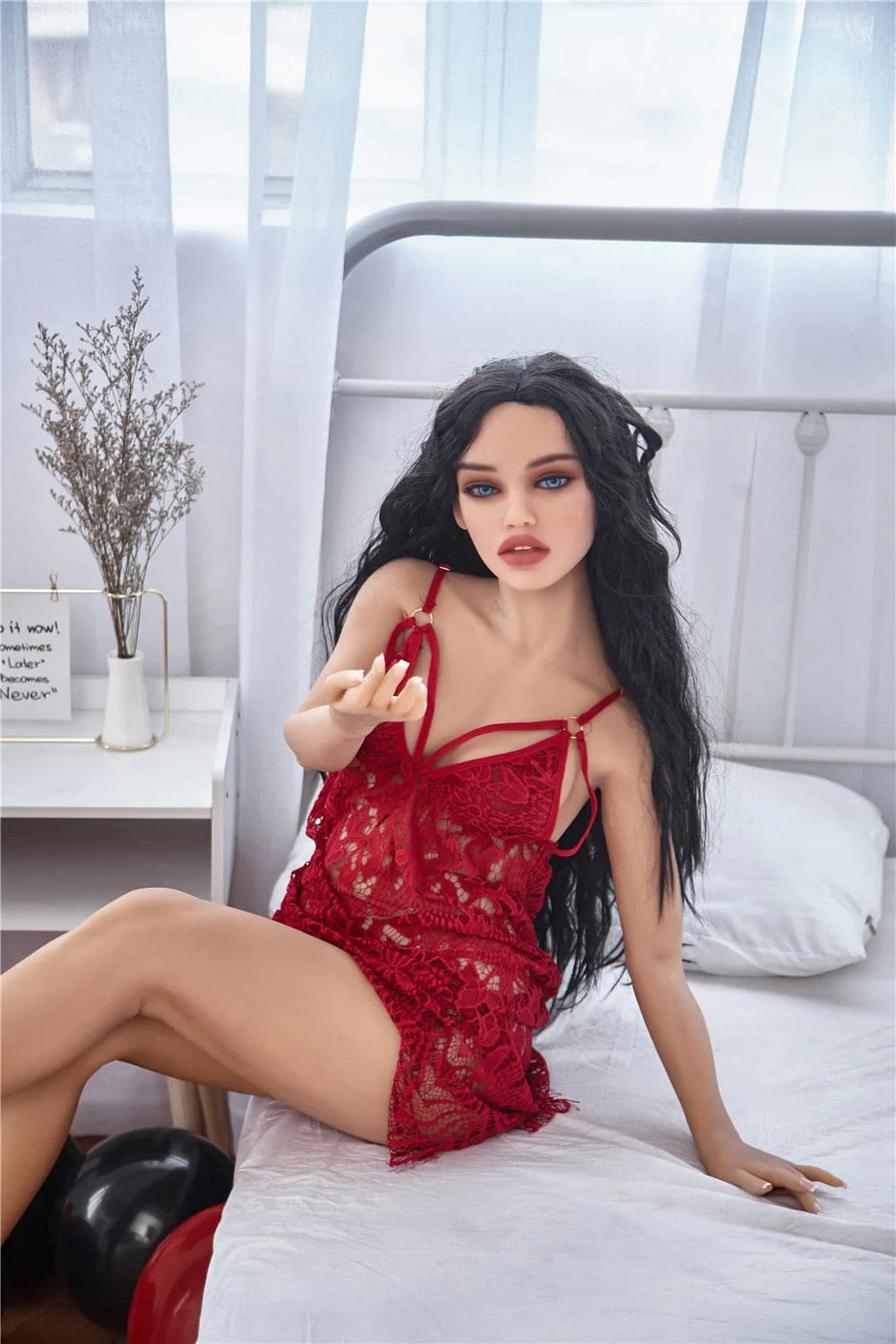 150cm/4ft11 B-Cup Latina Skinny TPE Sex Doll with #56 Head - Image 5
