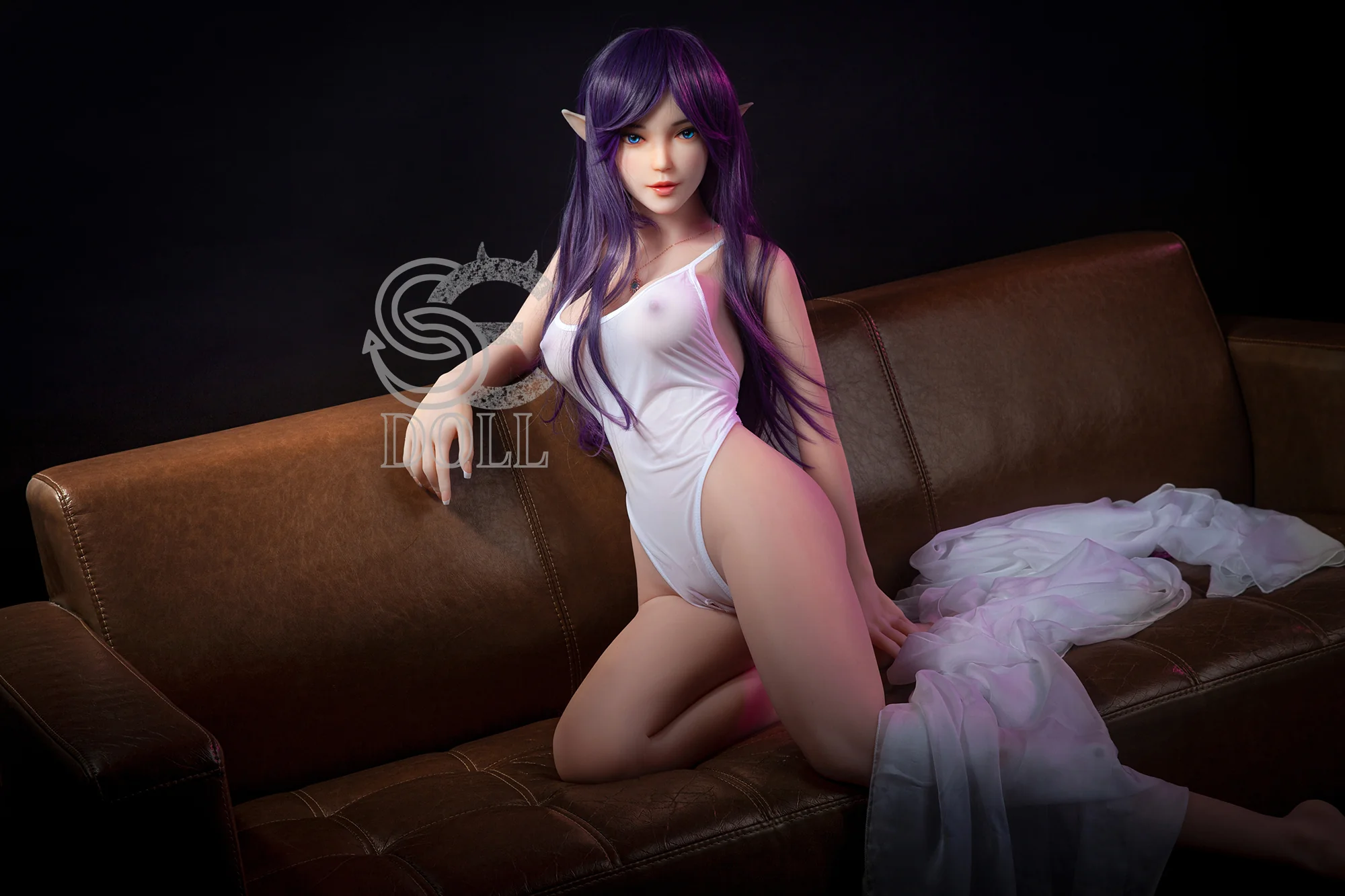 US In Stock - 151cm/4ft11 E-cup Elf Sex Doll SED081 Head #022 - Olivia - Image 19