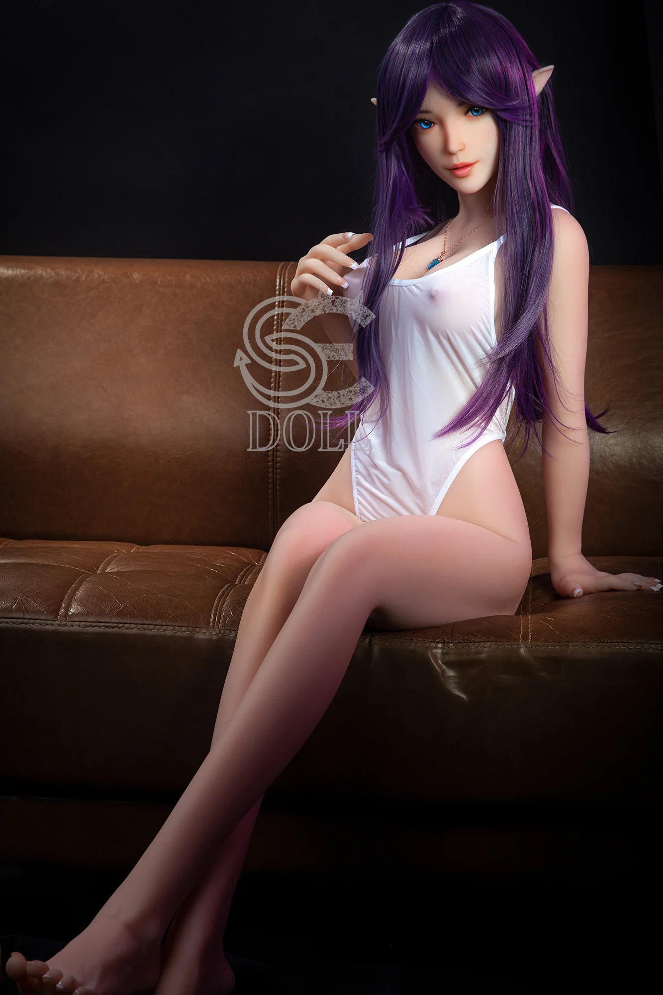 US In Stock - 151cm/4ft11 E-cup Elf Sex Doll SED081 Head #022 - Olivia - Image 9