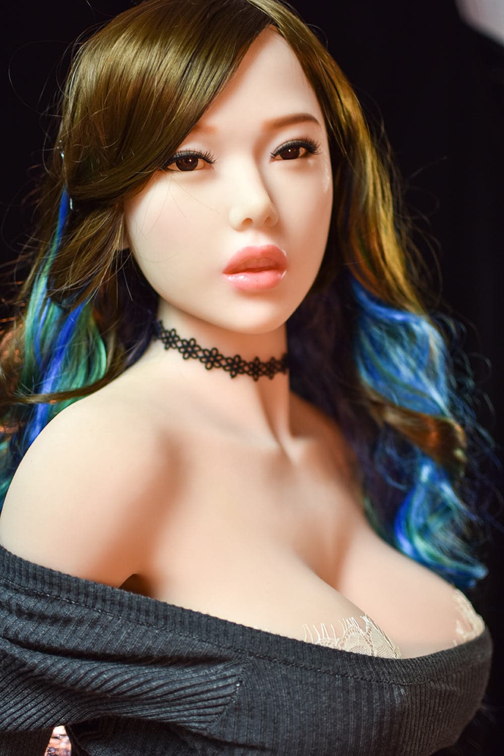 165cm/5ft5 F-Cup Skinny Big Tits Asian Real TPE Sex Doll - Image 25