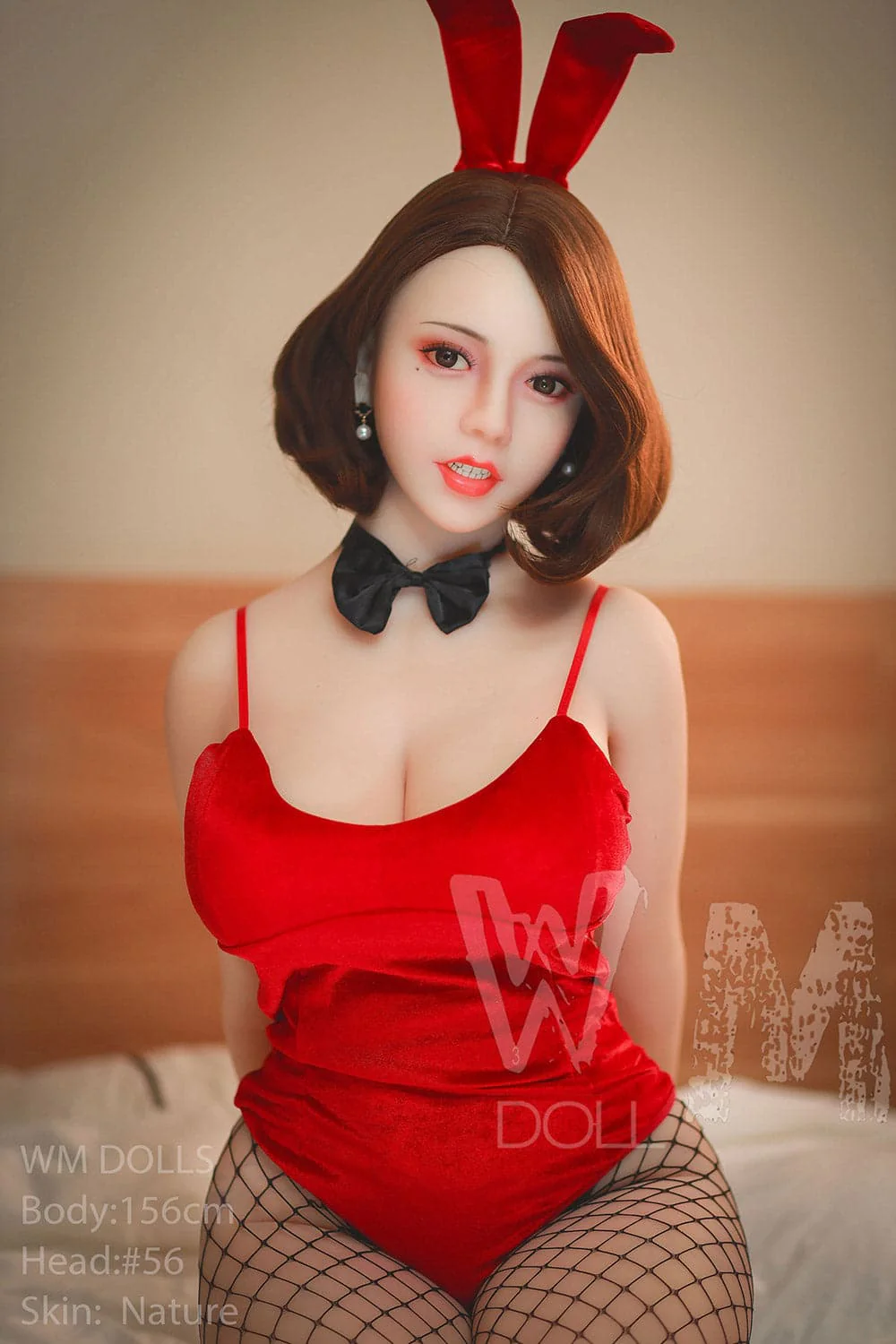 156cm/5ft1 H-Cup Asian Lifelike Thick Sex Doll with #56 Head - Image 18