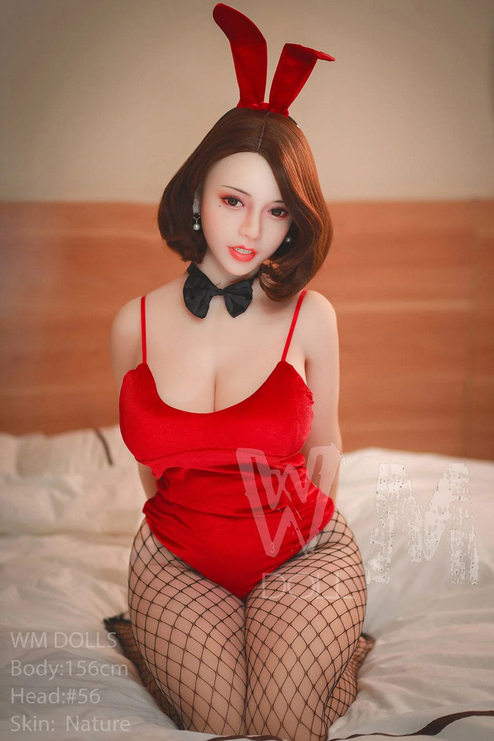 156cm/5ft1 H-Cup Asian Lifelike Thick Sex Doll with #56 Head - Image 6