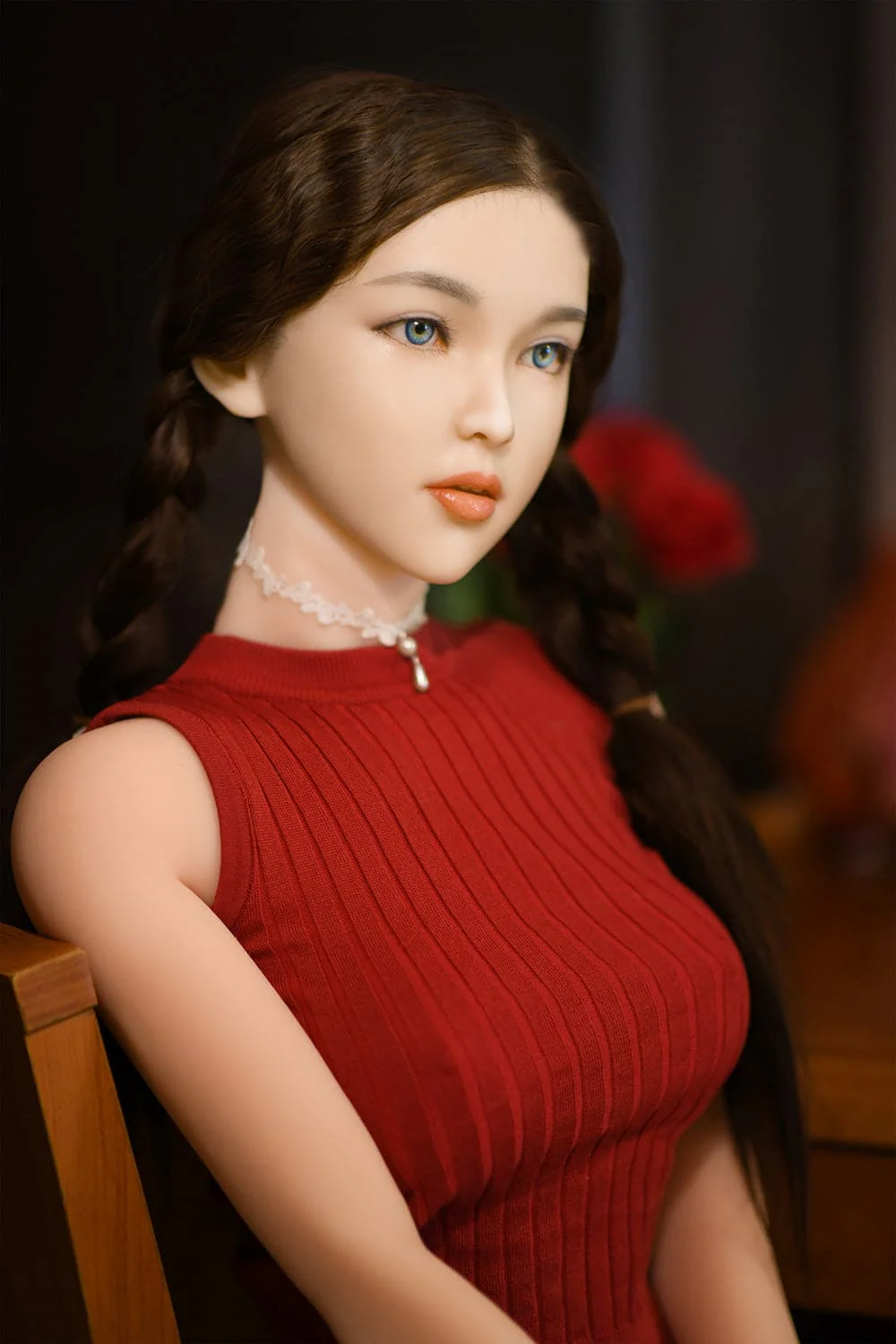 170cm/5ft7 C-Cup Skinny Asian Silicone Head Sex Doll - Image 24