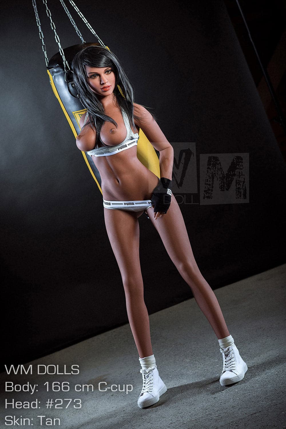 166cm/5ft5 C-Cup Toned Muscular Sex Doll with #273 Head - Image 12